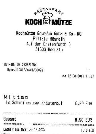 lmos Hffner Kochmtze Restaurant